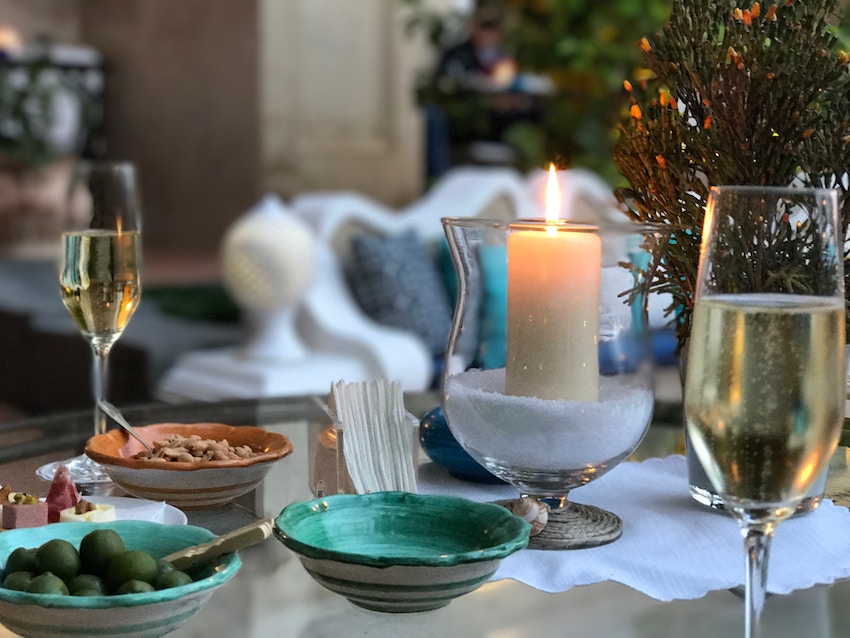 French Riviera champagne