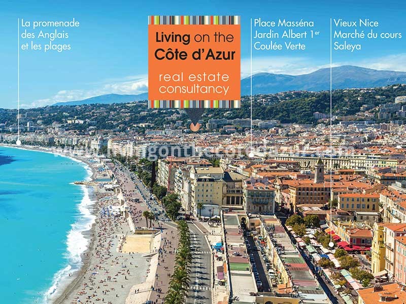 Nice new apartments in beloved neighborhood, behind Negresco with sea view and pool