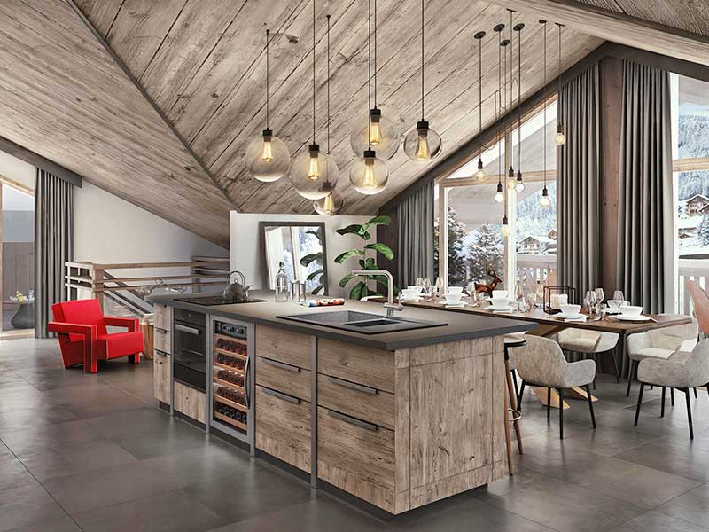 Luxury ski chalet Domaine La Plagne Champagny-en-Vanoise