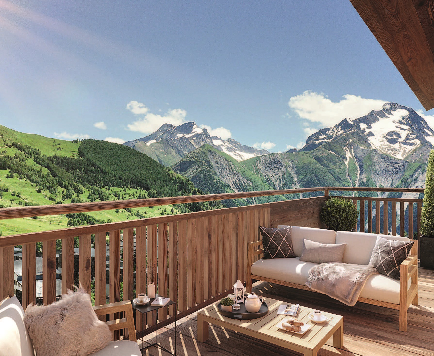 Contemporary luxury in traditional style Les Deux Alpes — photo 3 of 6
