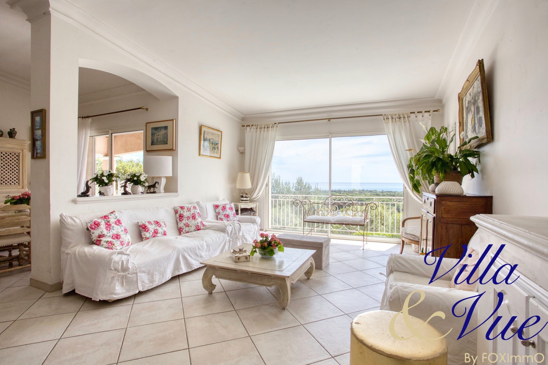 Biot Côte D'azur villa with panoramic sea view swimming pool — photo 12 of 12