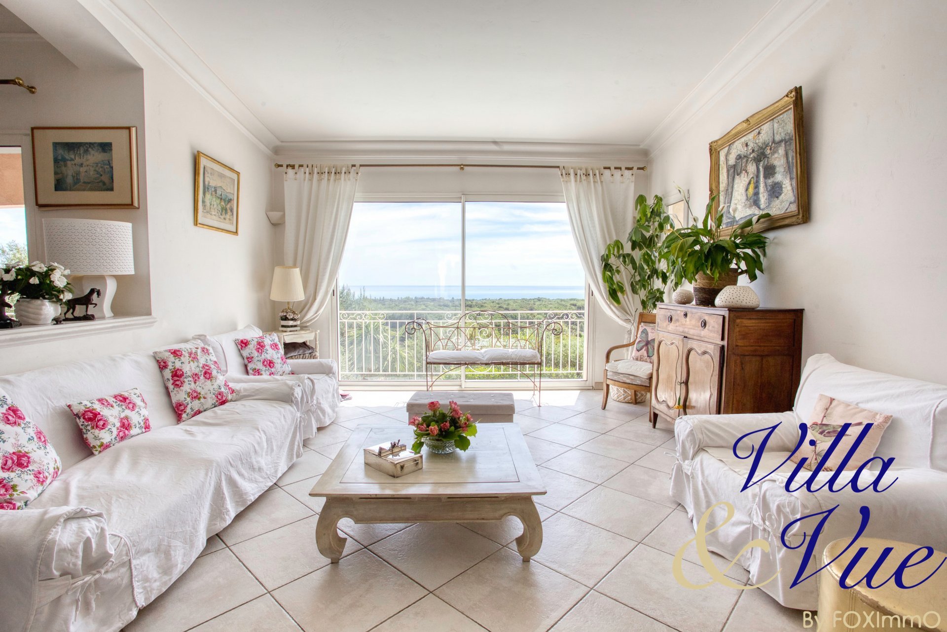 Biot Côte D'azur villa with panoramic sea view swimming pool — photo 8 of 12