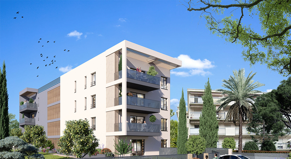 NICE CENTRE new property T2 for sale South France Living on the Côte
