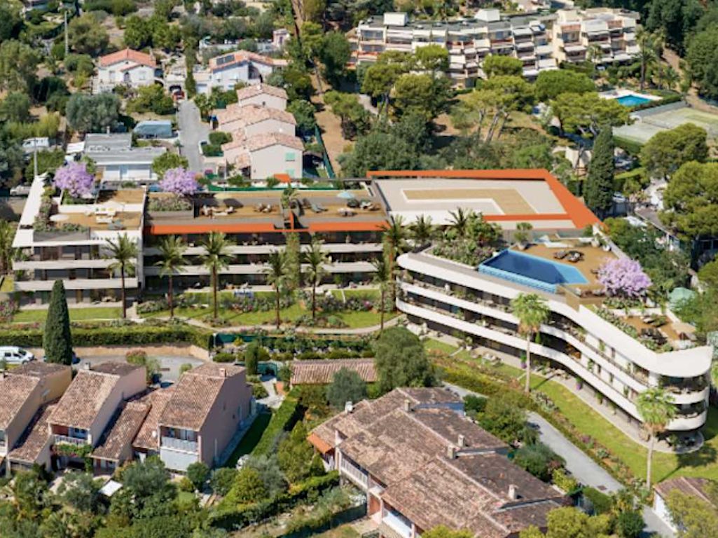 Villeneuve Loubet new apartments with rooftop pool and sea view