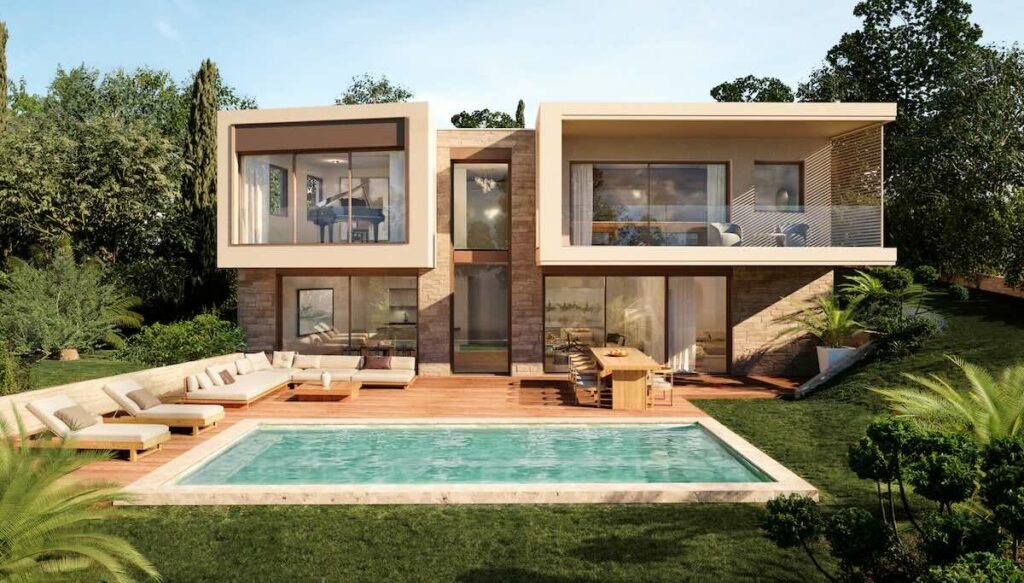 Exclusieve nieuwbouw villa's te koop in Mougins