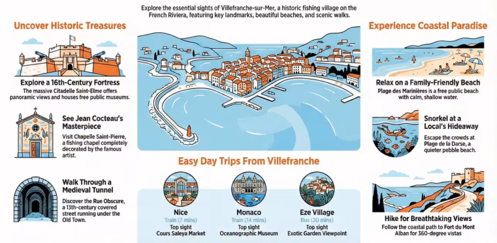 Gids voor Villefranche-sur-Mer, Franse Rivièra