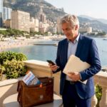 Advisor overlooking Monaco Larvotto terrace