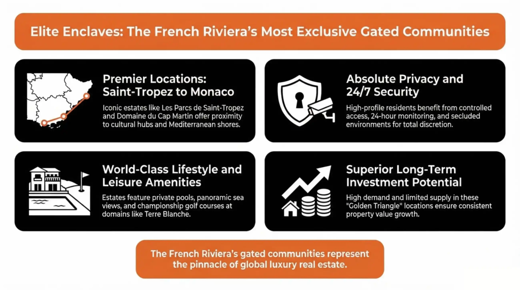 The Most Prestigious Gated Communities on the French Riviera