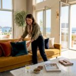 Designer staging luxury Riviera living room