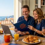 Advisor reviewing luxury property portfolio