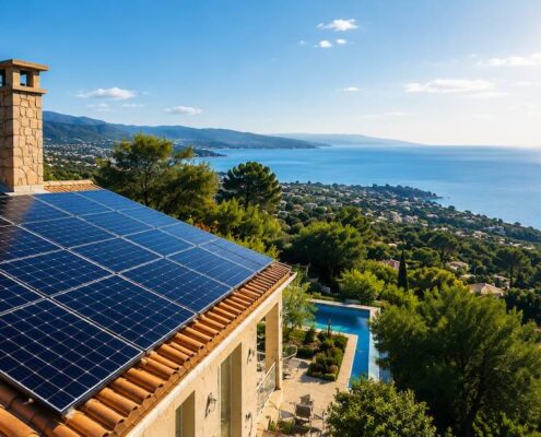 Solar Panels on the French Riviera